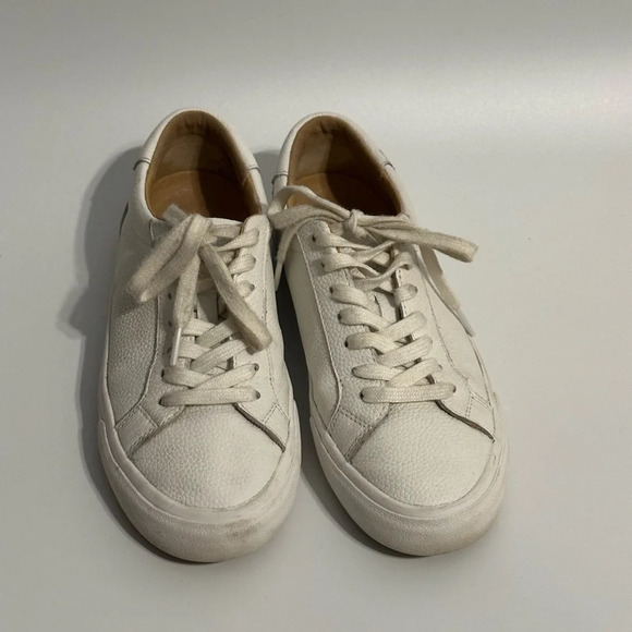 Lucky Brand White Sneakers Size 6.5 - Picture 2 of 5